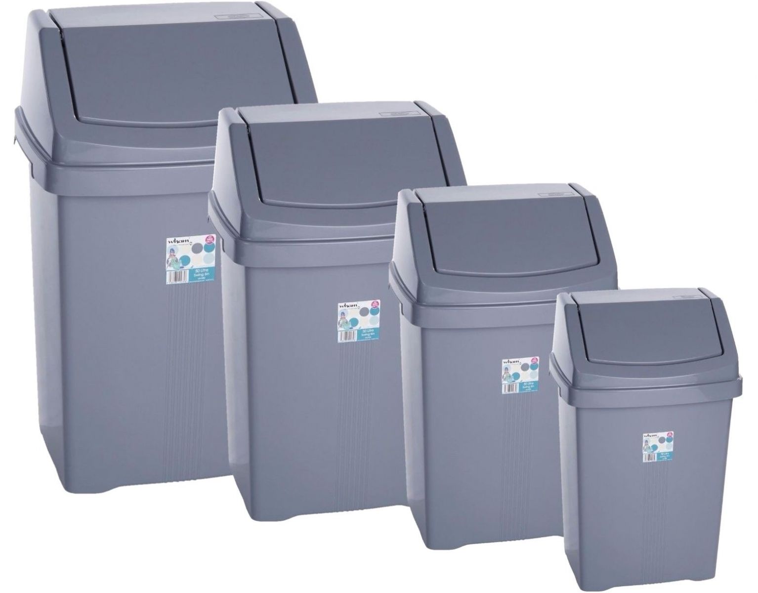 פחי אשפה עם מכסה מתנדנד WHAM CASA